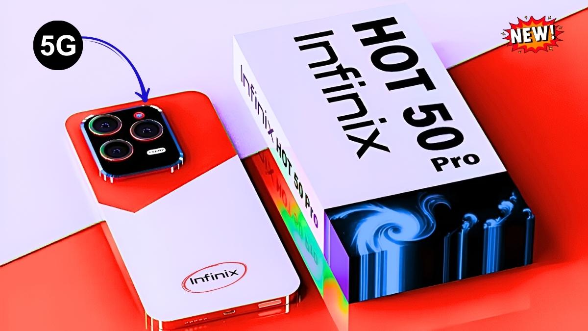 Infinix Hot 50 Pro 5G primer vistazo cámara 100MP y especificaciones completas